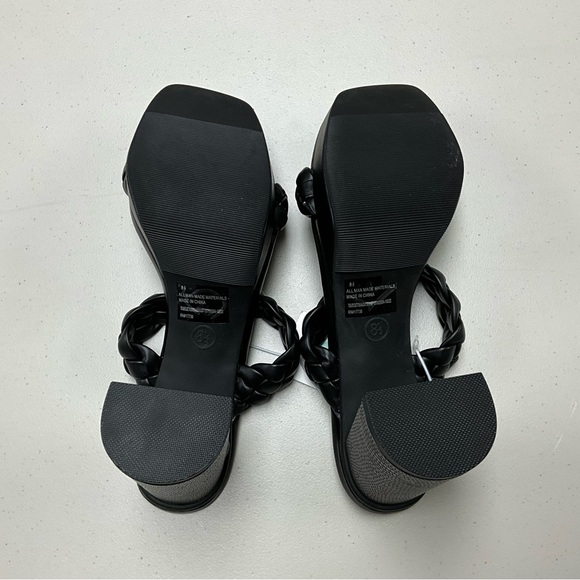 Women Black Tiana Mule Heels - A New Day Size: 8.5 - Picture 9 of 10